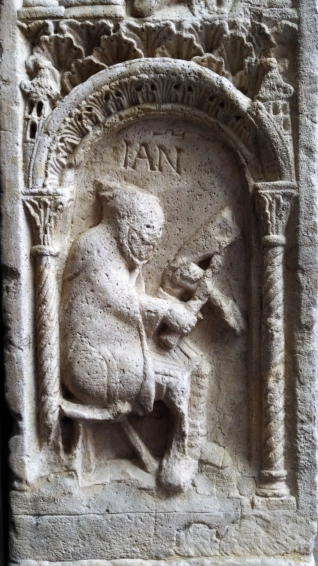 Porto Della Pescheria in Modena, Italy, ca. 1140-1160.